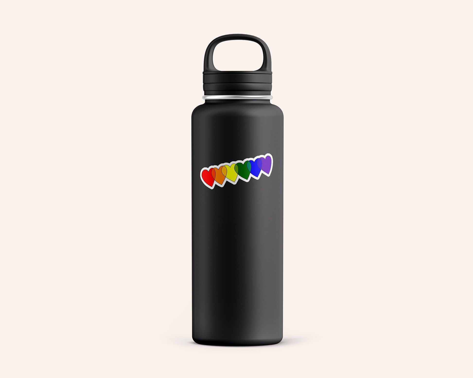 Hearts LGBTQ Sticker-Stickers-nakedpastor