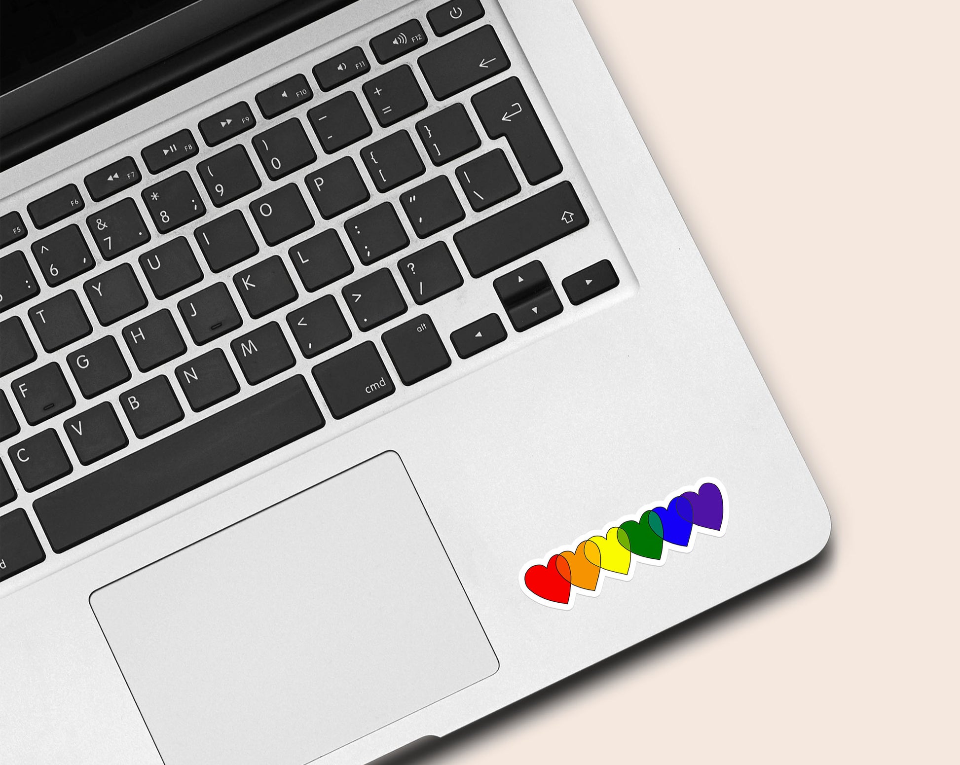 Hearts LGBTQ Sticker-Stickers-nakedpastor