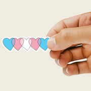 Hearts Trans Sticker-Stickers-nakedpastor