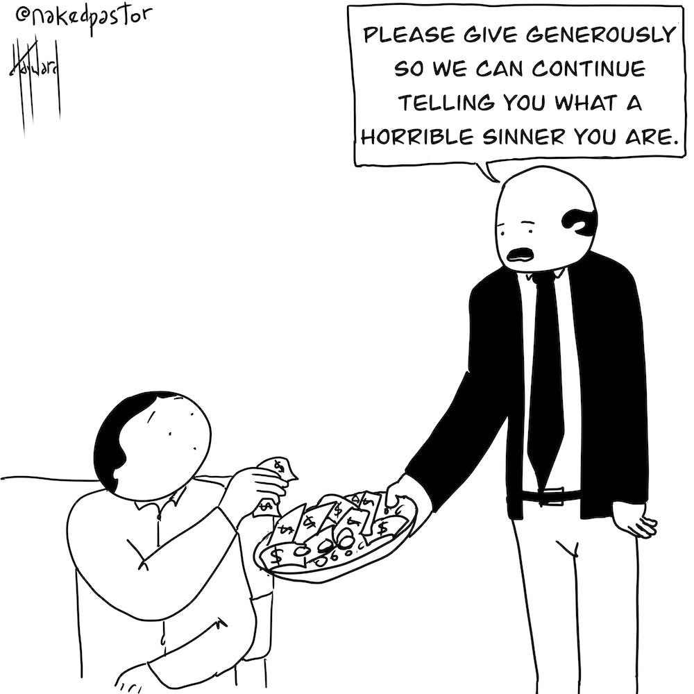 Horrible Sinner Digital Cartoon - by nakedpastor