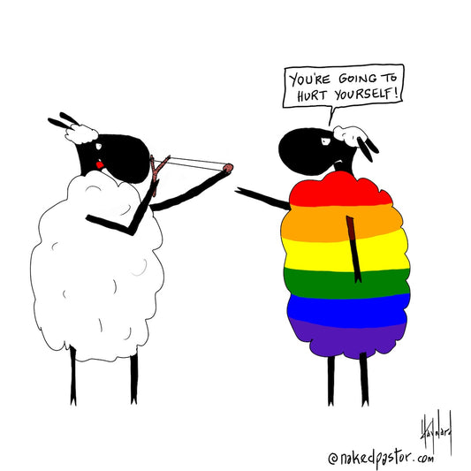 Hurting LGBTQ People Hurts You Digital Cartoon
