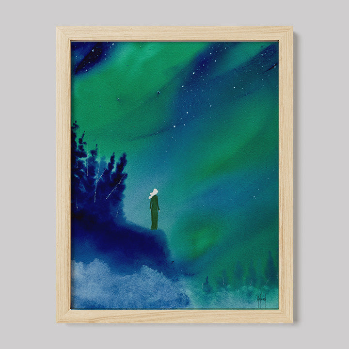Timber Series "I Am Light" Print-Paintings-nakedpastor