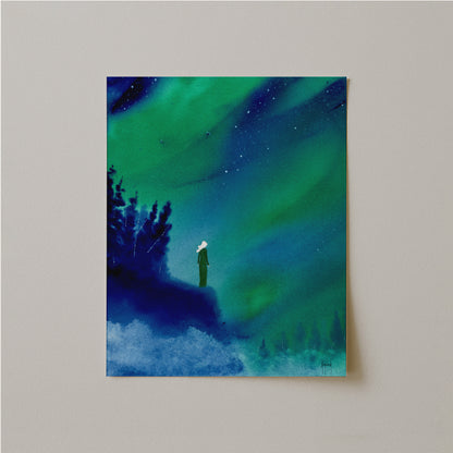 Timber Series "I Am Light" Print-Paintings-nakedpastor