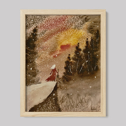 Timber Series "I Won't Stop Singing" Print-Paintings-nakedpastor