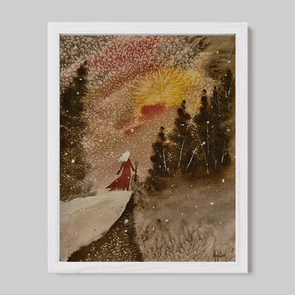 Timber Series "I Won't Stop Singing" Print-Paintings-nakedpastor