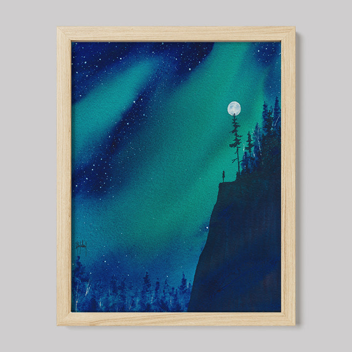 I Feel The Need To Be Seen Watercolor Print-Paintings-nakedpastor