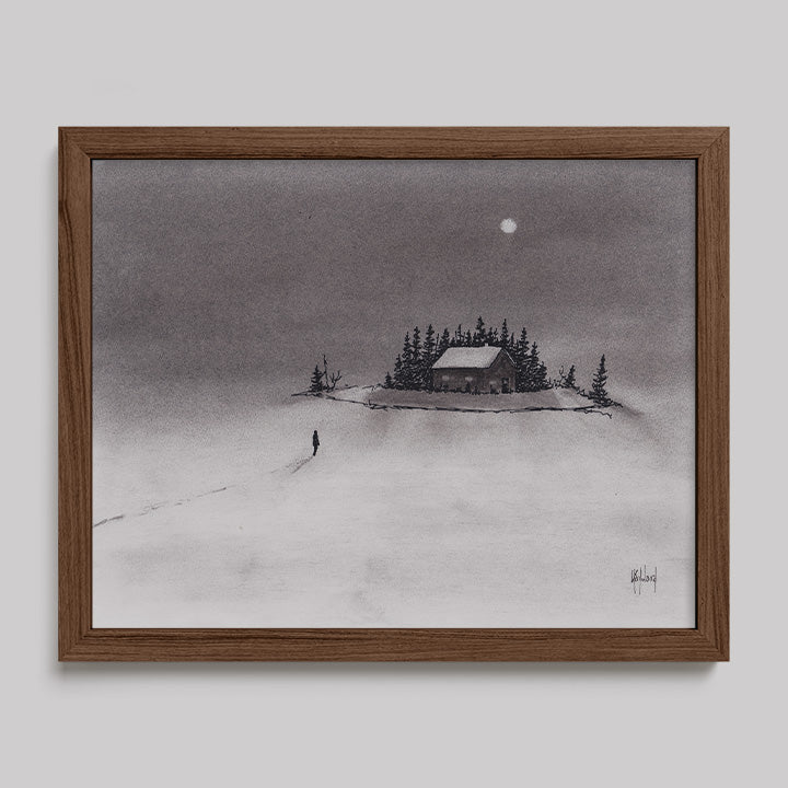 I Just Want to Come Home Charcoal Print-Drawings-nakedpastor