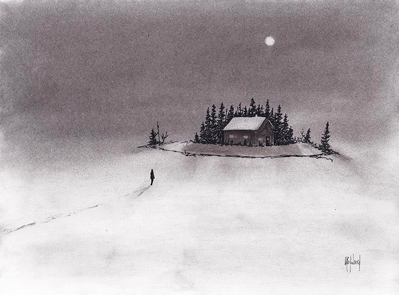 The Long Way Back Art Print Set-Drawing-nakedpastor