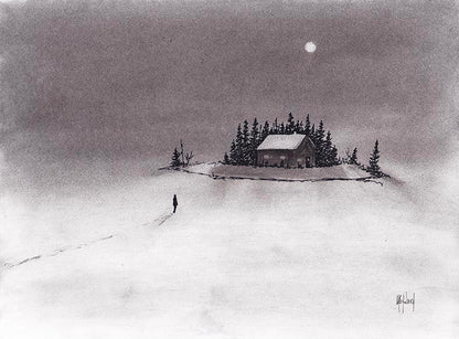 The Long Way Back Art Print Set-Drawing-nakedpastor