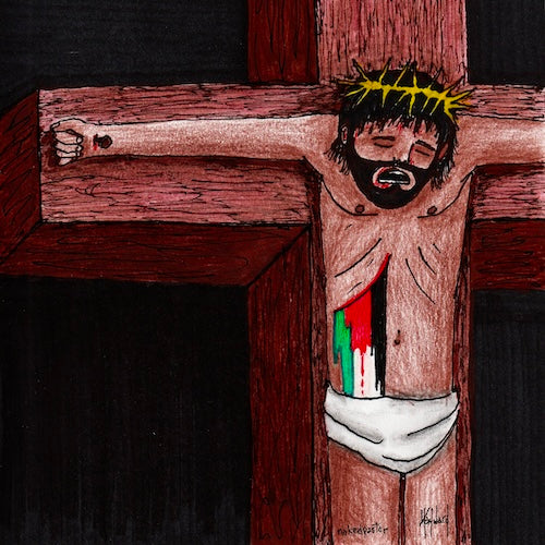 Sufferer Digital Cartoon-Digital Cartoons-nakedpastor