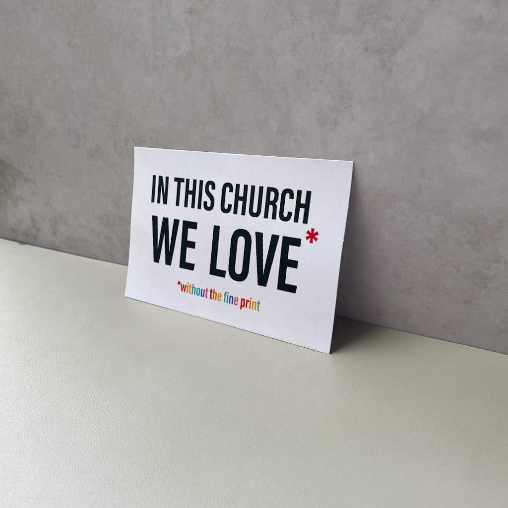 In This Church Mini Print-nakedpastor