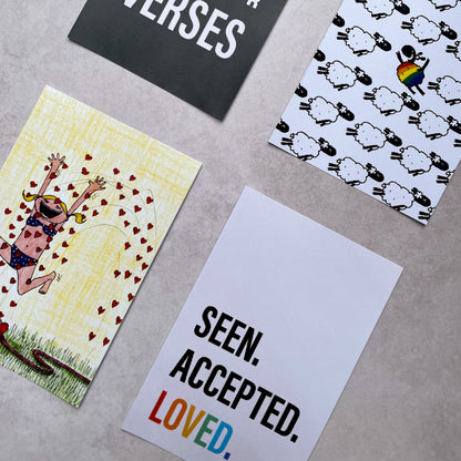 Seen Accepted Loved Mini Print-nakedpastor