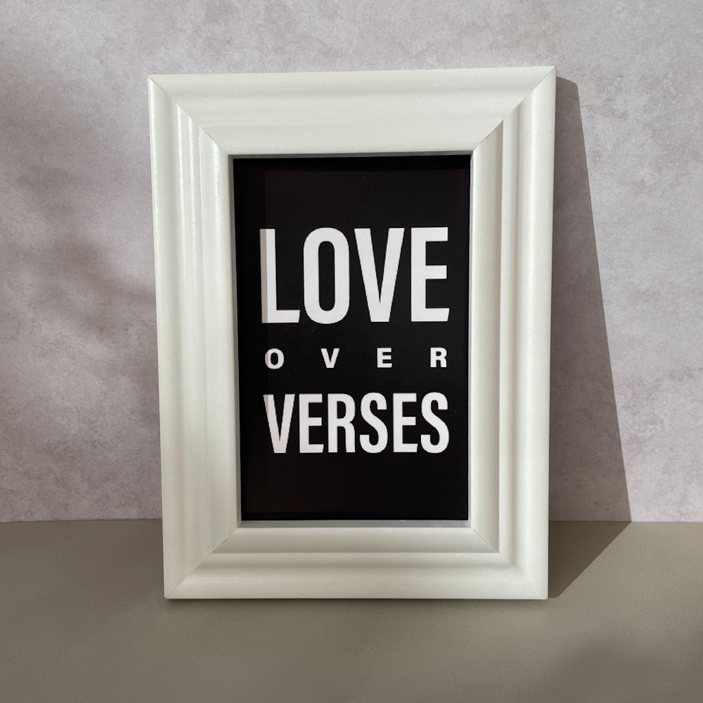 Love over Verses Mini Print-nakedpastor