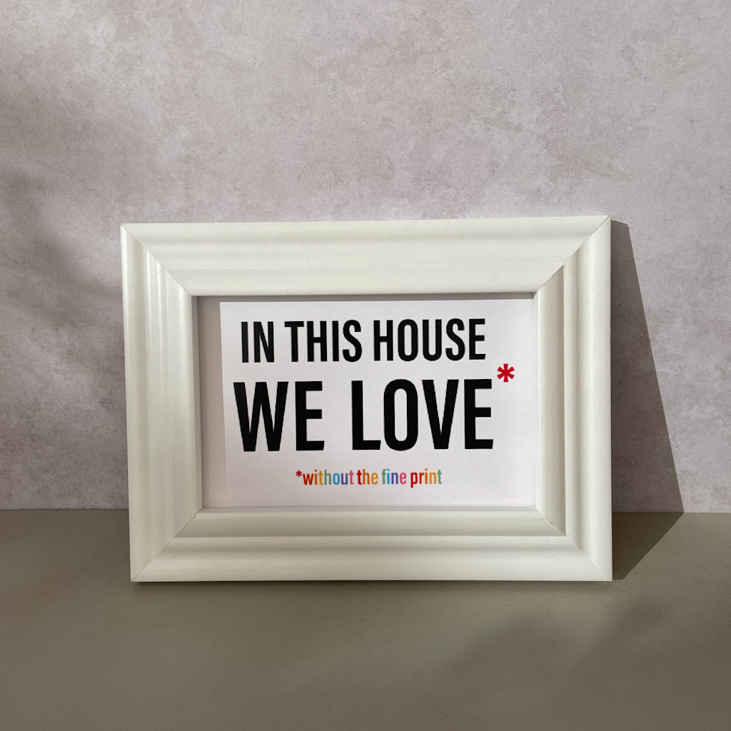 In This House Mini Print-nakedpastor