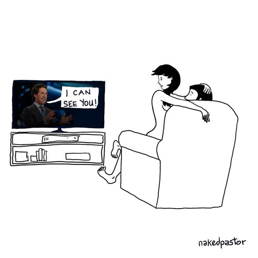 I Can See You Digital Cartoon-Digital Cartoons-nakedpastor