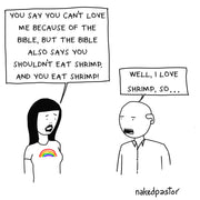 I Love Shrimp Digital Cartoon-Digital Cartoons-nakedpastor