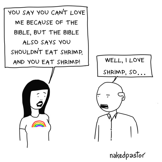 I Love Shrimp Digital Cartoon-Digital Cartoons-nakedpastor