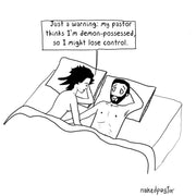 I Might Lose Control Digital Cartoon-Cartoons-nakedpastor