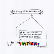 If Roles Were Reversed Digital Cartoon-Digital Cartoons-nakedpastor