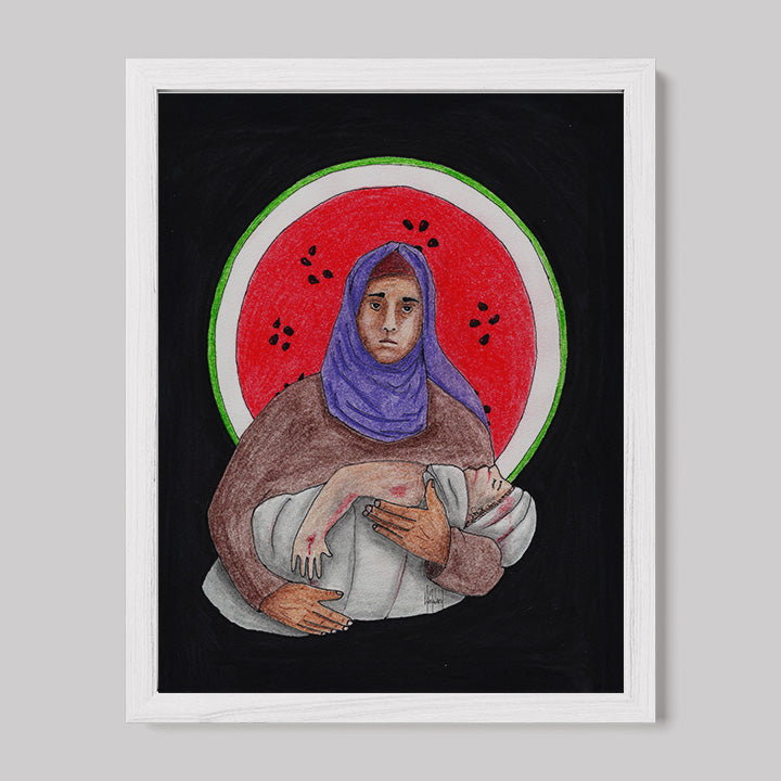 Tender and Mild Art Print-Drawing-nakedpastor