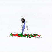 Jesus Among the Watermelons Digital Cartoon - by nakedpastor