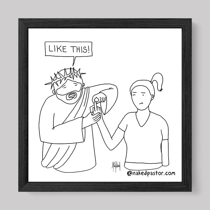 Spirituality and Defiance Like This Cartoon Print-Cartoons-nakedpastor