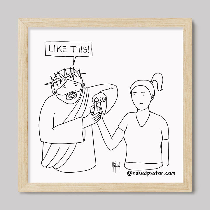 Spirituality and Defiance Like This Cartoon Print-Cartoons-nakedpastor