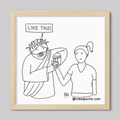 Spirituality and Defiance Like This Cartoon Print-Cartoons-nakedpastor