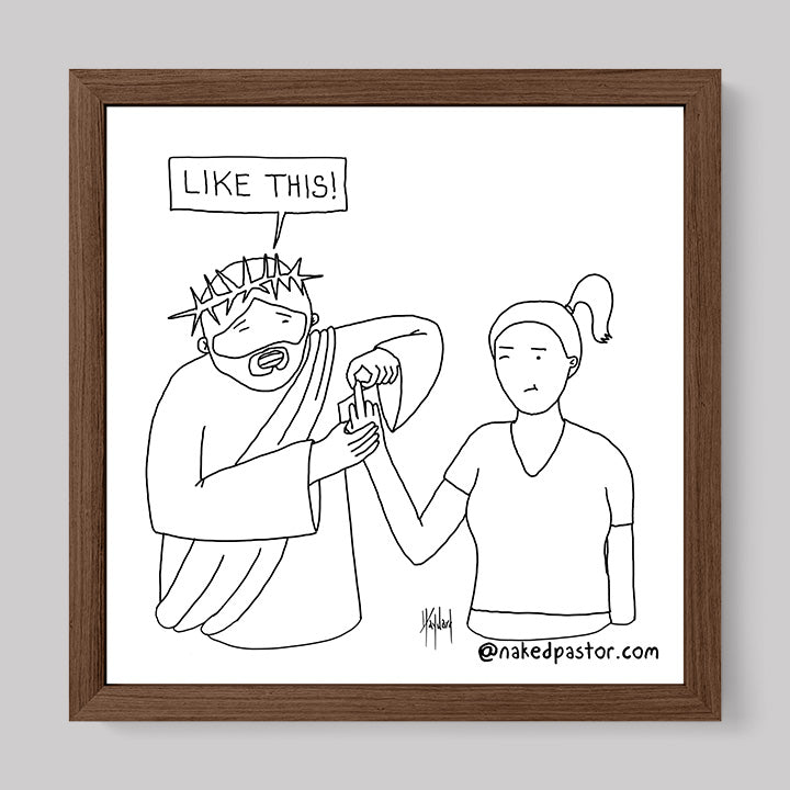 Spirituality and Defiance Like This Cartoon Print-Cartoons-nakedpastor