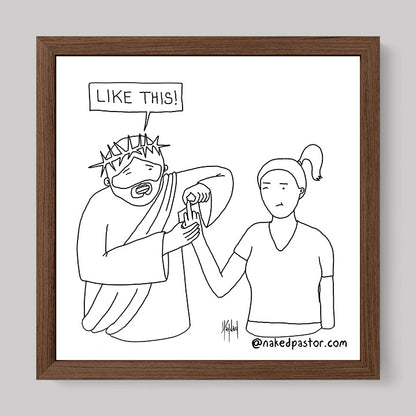 Spirituality and Defiance Like This Cartoon Print-Cartoons-nakedpastor