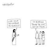 Love and Bombing Digital Cartoon-Digital Cartoons-nakedpastor