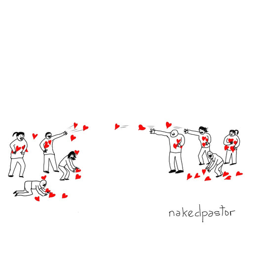 Love Fight Digital Cartoon-Digital Cartoons-nakedpastor