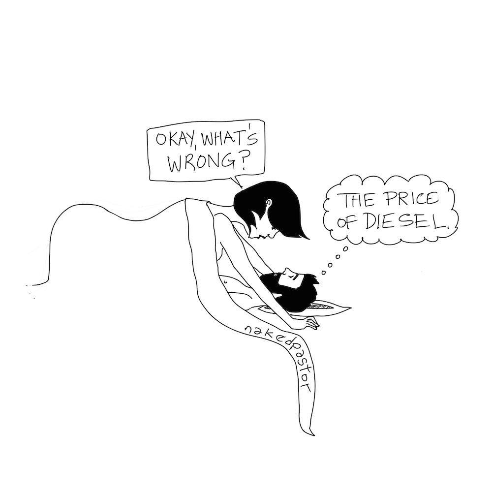 Love In The Time of Diesel Digital Cartoon