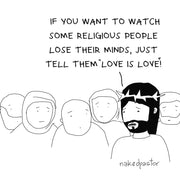 Love is Love Digital Cartoon-Digital Cartoons-nakedpastor