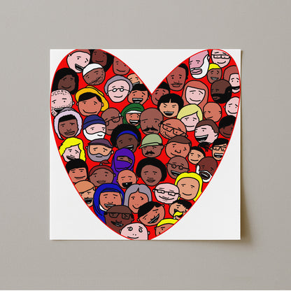 Love Everybody Print-Cartoons-nakedpastor