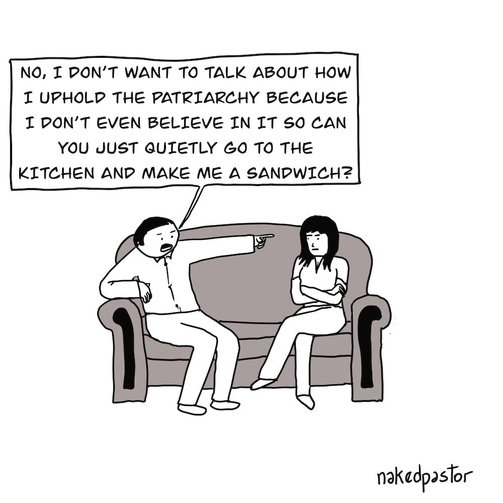 Make Me a Sandwich Digital Cartoon-Digital Cartoons-nakedpastor