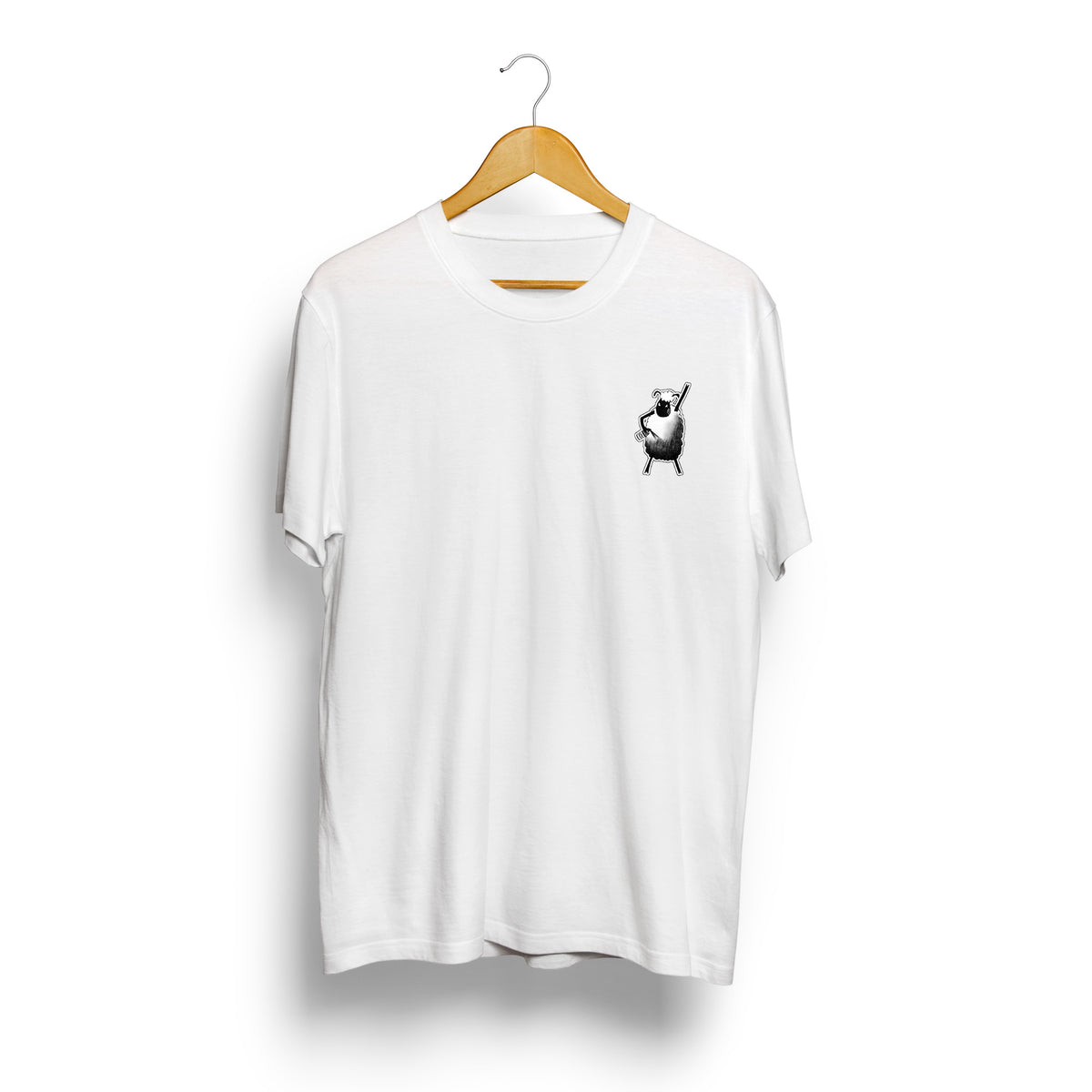 Make Yourself the Black Sheep Front and Back Shirt-Shirts-nakedpastor
