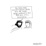 Men Will Still Dominate Digital Cartoon-Digital Cartoons-nakedpastor