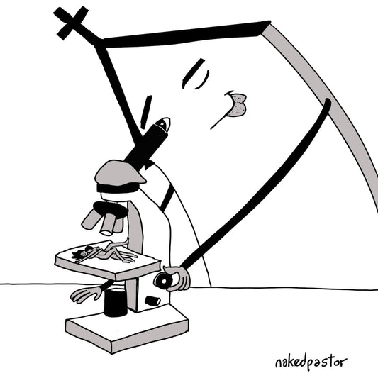 Microscope Digital Cartoon-Cartoons-nakedpastor