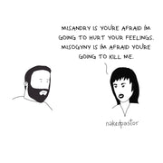 Misandry Misogyny Digital Cartoon-Digital Cartoons-nakedpastor