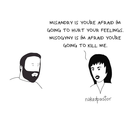 Misandry Misogyny Digital Cartoon-Digital Cartoons-nakedpastor