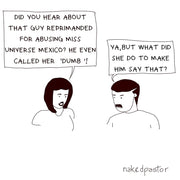 Miss Universe Mexico Digital Cartoon-Digital Cartoons-nakedpastor