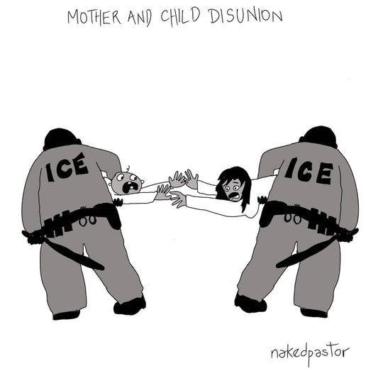 Mother and Child Disunion Digital Cartoon-Digital Cartoons-nakedpastor