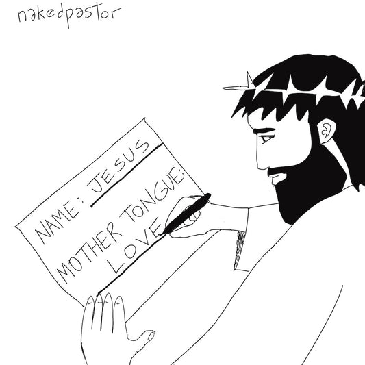 Mother Tongue Love Digital Cartoon-Digital Cartoons-nakedpastor