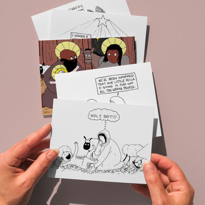 Sweet Baby Jesus Holiday Card Set-nakedpastor