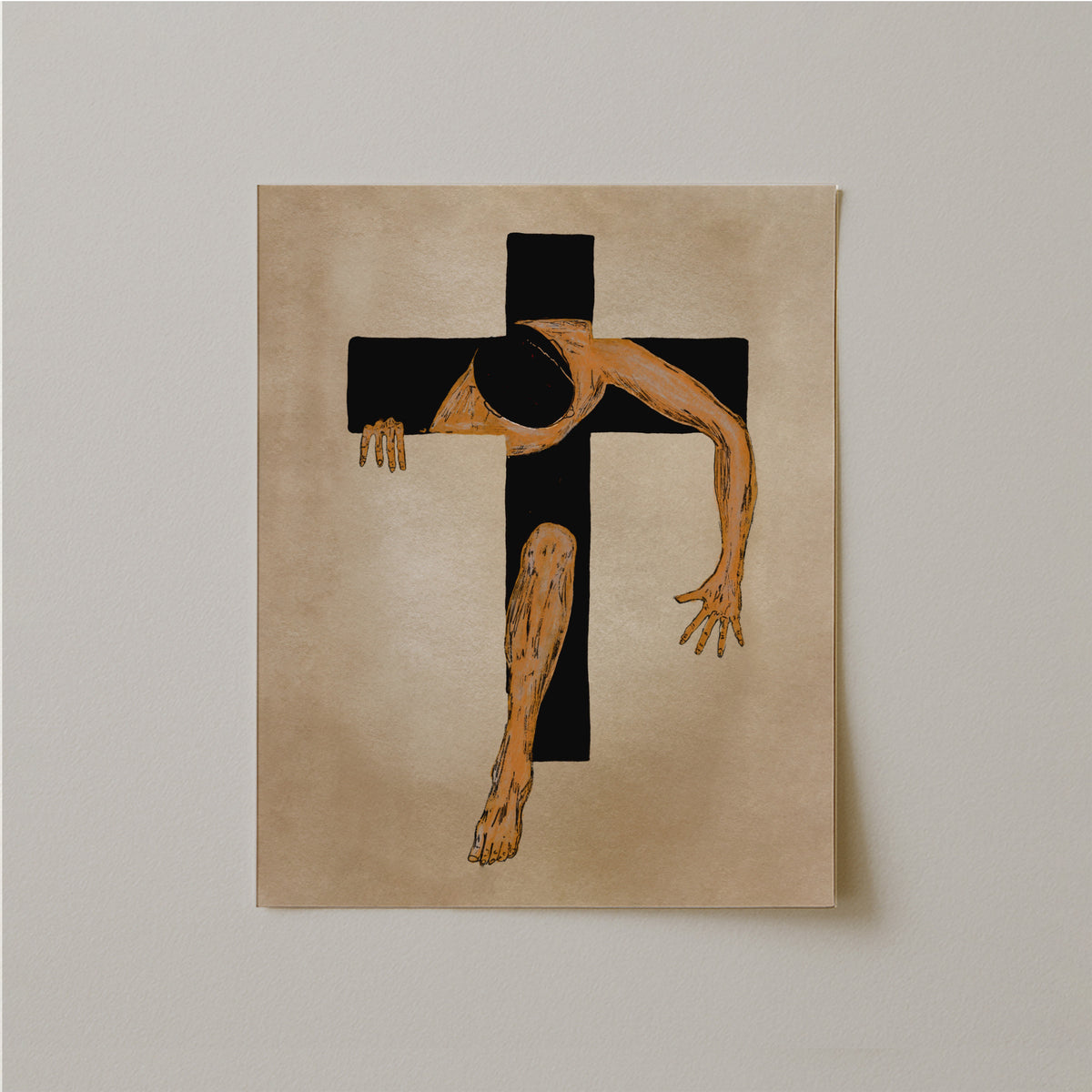 The Narrow Way Print-Drawings-nakedpastor