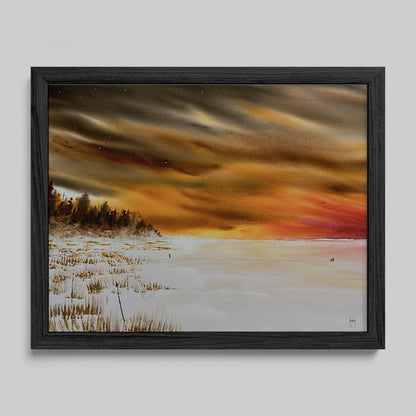 No Goodbye Is Good Enough Watercolor Print-Paintings-nakedpastor