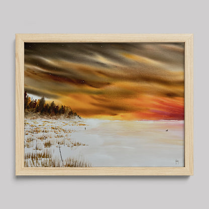 No Goodbye Is Good Enough Watercolor Print-Paintings-nakedpastor