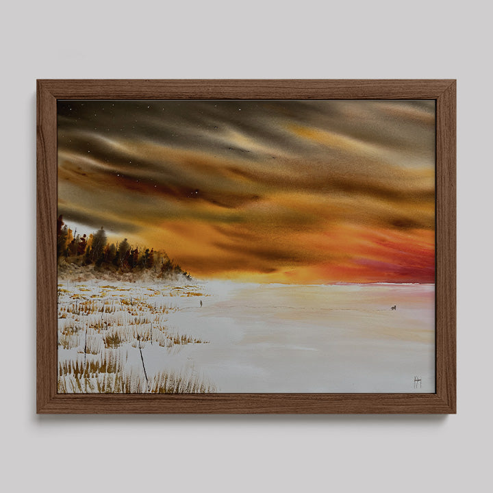 No Goodbye Is Good Enough Watercolor Print-Paintings-nakedpastor