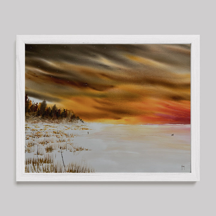 No Goodbye Is Good Enough Watercolor Print-Paintings-nakedpastor